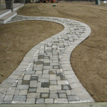Patios and walkways: Brick, natural stone, pavers, flagstone