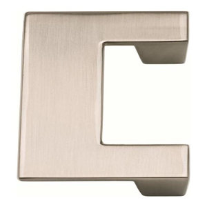 Baldwin 4437140 Decorative Cabinet Pull in Bright Nickel
