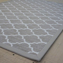 The finished custom area rug - Area Rugs