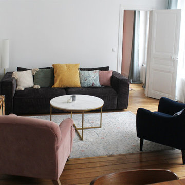 Bokanowski, Réaménagement et décoration d'un appartement, Hauts de Seine (92)