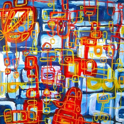 Scarlette by Stephanie Harris - Mixed Media Art