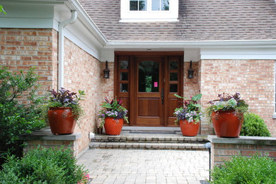 Trendy home design photo in Chicago