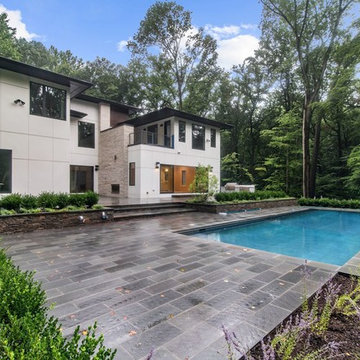 Modern Build on the Potomac River