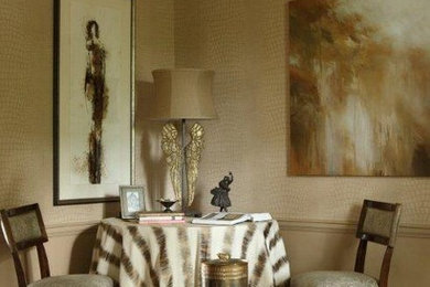 Family room - traditional family room idea in Atlanta