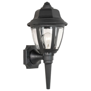 Thomas Lighting Outdoor Essentials 1-Lt Wall Lantern SL94427 - Black