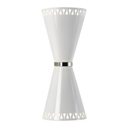 Jonathan Adler - Jonathan Adler Havana 15 1/4" High 2-Light Wall Sconce - Wall Sconces