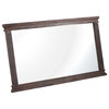 Zuo Modern The City Mirror, Dark Brown 98210