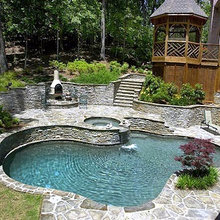 Pool ideas and landscaping for park