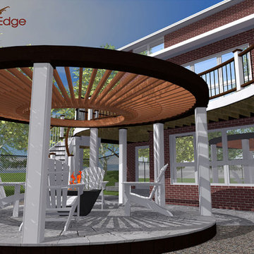 Deck Design Packages - Circular Pergola