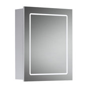 Cassini Mirrored Medicine Cabinet With LED Border