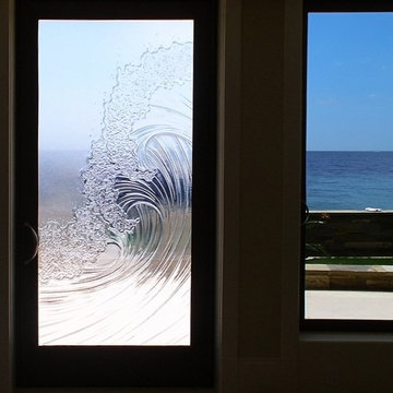 Entry Door Glass