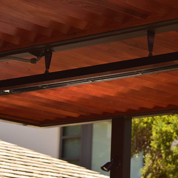 Pergola and TV Wall