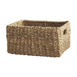 WOVEN RECTANGLE BASKET - MEDIUM - Baskets