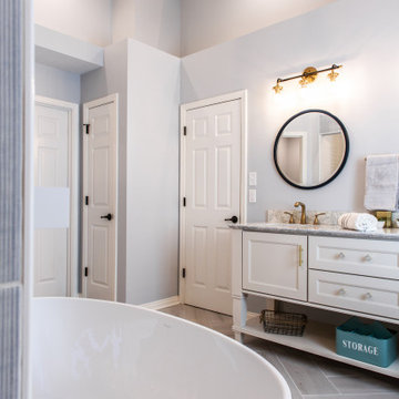 Westfield Waterfall Wall Master Bath