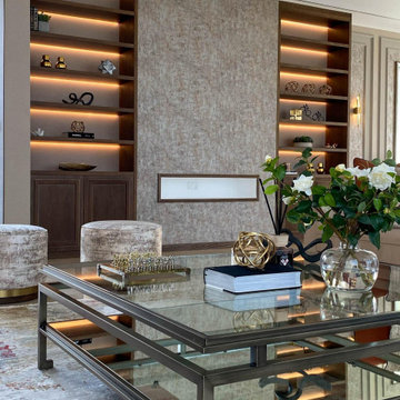 Open Plan Living and Dining room design