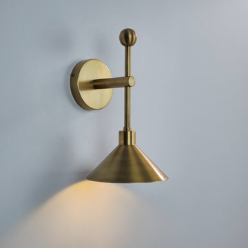Luxury Brass Wall Lights & Alabaster Lighting Collection