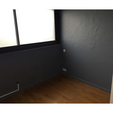 Mise en Scène d'un Loft : la chambre avant