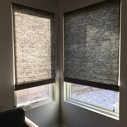 Natural Woven with Privacy Lining - Window Treatments