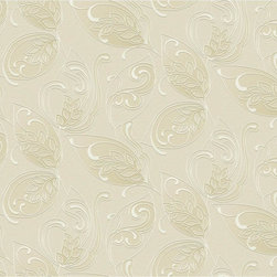 Leaves Jacobean - Wallpaper