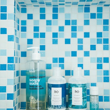 Brio Glass Mosaic Tile Custom Blend