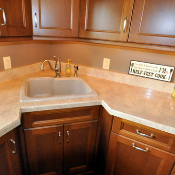 Smooth Maple Kitchen Remodel