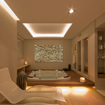 Basement with spa