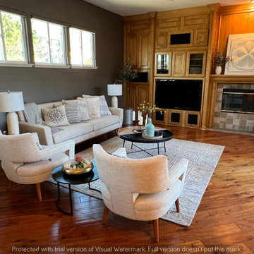 Mid Century Modern Arm Chairs & Lounging Engage Sofa