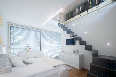 Immagine di una camera da letto minimal