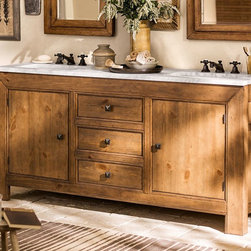 Stella Double Sink Console - Bathroom Vanities And Sink Consoles