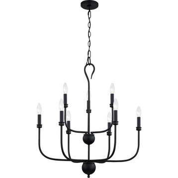 Quoizel Lighting - Blanche - 9 Light Chandelier in Transitional style - 27