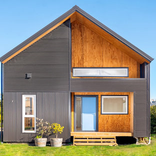 Häuser mit Metallfassade und Satteldach Ideen, Design & Bilder - Juli