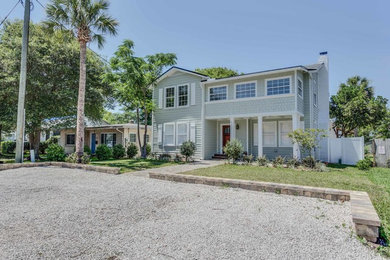 Beach style exterior home photo in Jacksonville