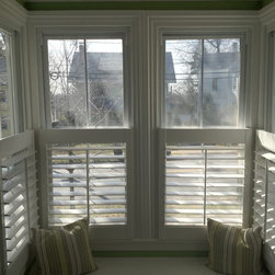 Plantation Shutters Cafe Style (Half Shutters) - Interior Shutters