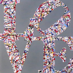 Love Abstract - Paintings