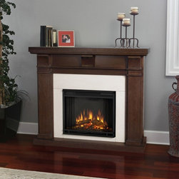 Real Flame Porter Electric Wall Fireplace - Indoor Fireplaces