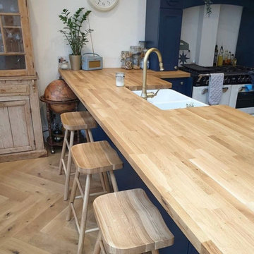 Bespoke Solid Wood Kitchen Worktop