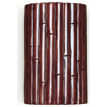 Bamboo Wall Sconce Cinnamon