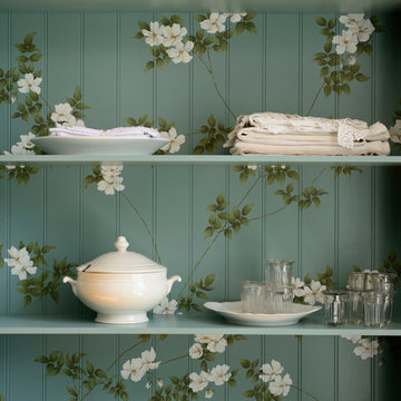 Hand-painted Curiosity Cupboards by deVOL