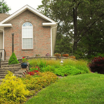 Asian Terrace Garden in Bristol, Virginia