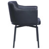 Modern Club Arm Chair W/ Memory Swivel