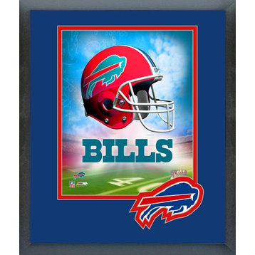 2004 Buffalo Bills Helmet Team Logo NFL Football Photo Wall Decor