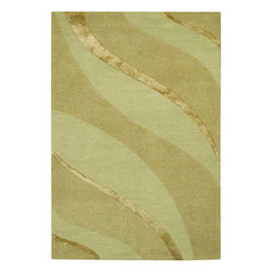 Anthians Green Contemporary Rug - Couristan - Rugs