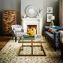 Fireplace mantle decor
