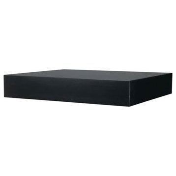 Floating Wall Shelf, Black 30x26 cm 11 3/4x10 1/4 701.036.22