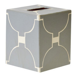 Worlds Away - Worlds Away Acadia Kleenex Box - Bathroom Accessories