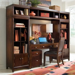 Desk Wall - American Drew Tribecca Collection 912-588R - Desks And Hutches