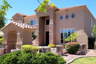 Inspiration for an exterior home remodel in Phoenix
