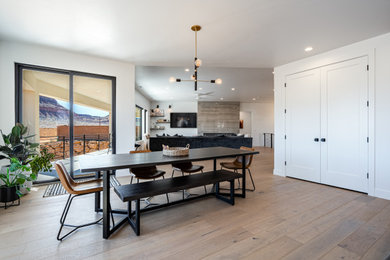 Inspiration for a modern home design remodel in Salt Lake City