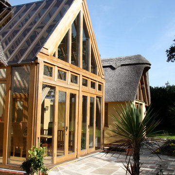 New Forest Oak Framed, Thatched House
