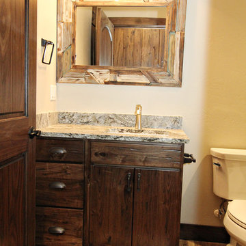 Dark Walnut Bathroom Cabinets, Kimberly, Idaho
